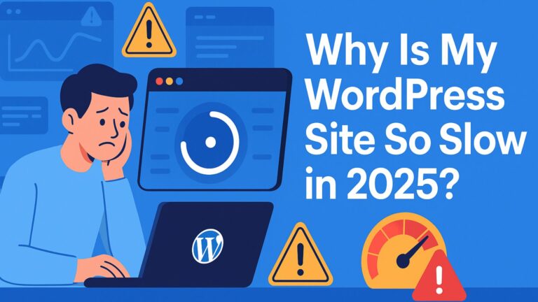 Why Is My WordPress Site So Slow in 2025 — and How to Fix It?